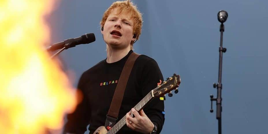 Ed Sheeran concert in Belfast