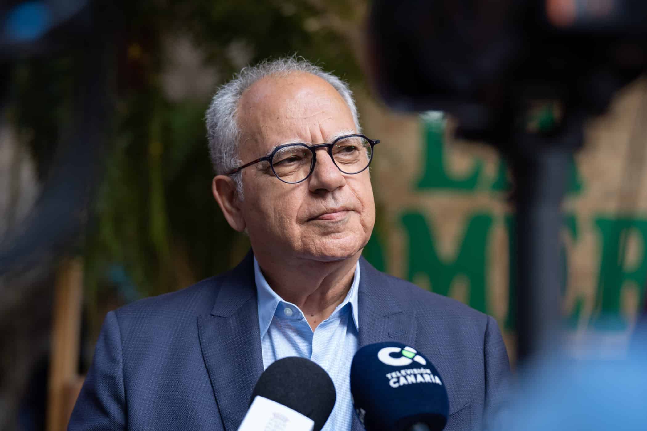 260624 Casimiro Curbelo, presidente del Cabildo de La Gomera
