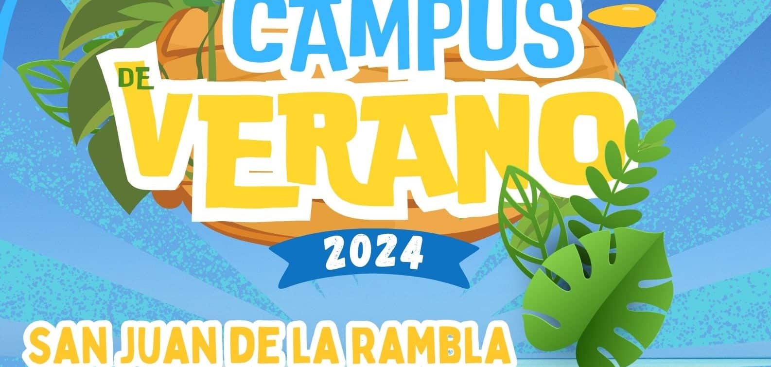 Cartel Campus de Verano 2024