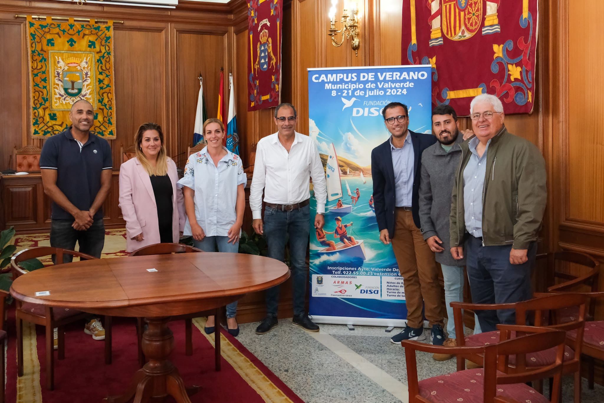 FOTO. Deportes impulsa la celebración del primer Campus de Verano Fundación DISA de vela en El Hierro