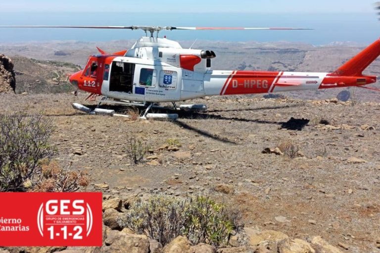 HOMBRE FALLECIDO TRAS PRECIPITARSE UN VEHÍCULO EN UN BARRANCO-SAN BARTOLOMÉ DE TIRAJANA1 17-6-24