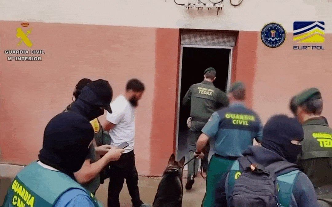 IMÁGENES DE LA OPERACIÓN DE LA GUARDIA CIVIL EN TENERIFE 17-6-24