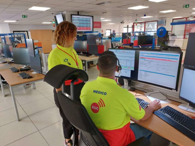 MUJER HERIDA GRAVE EN SAN BARTOLOMÉ DE TIRAJANA 28-6-24