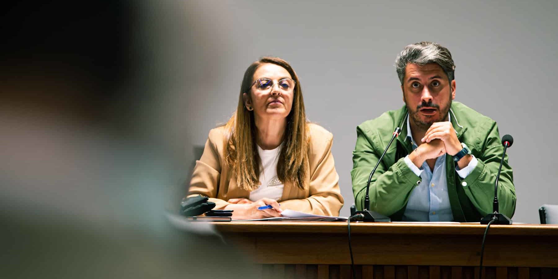 María Cruz y Luis Yeray Gutiérrez
