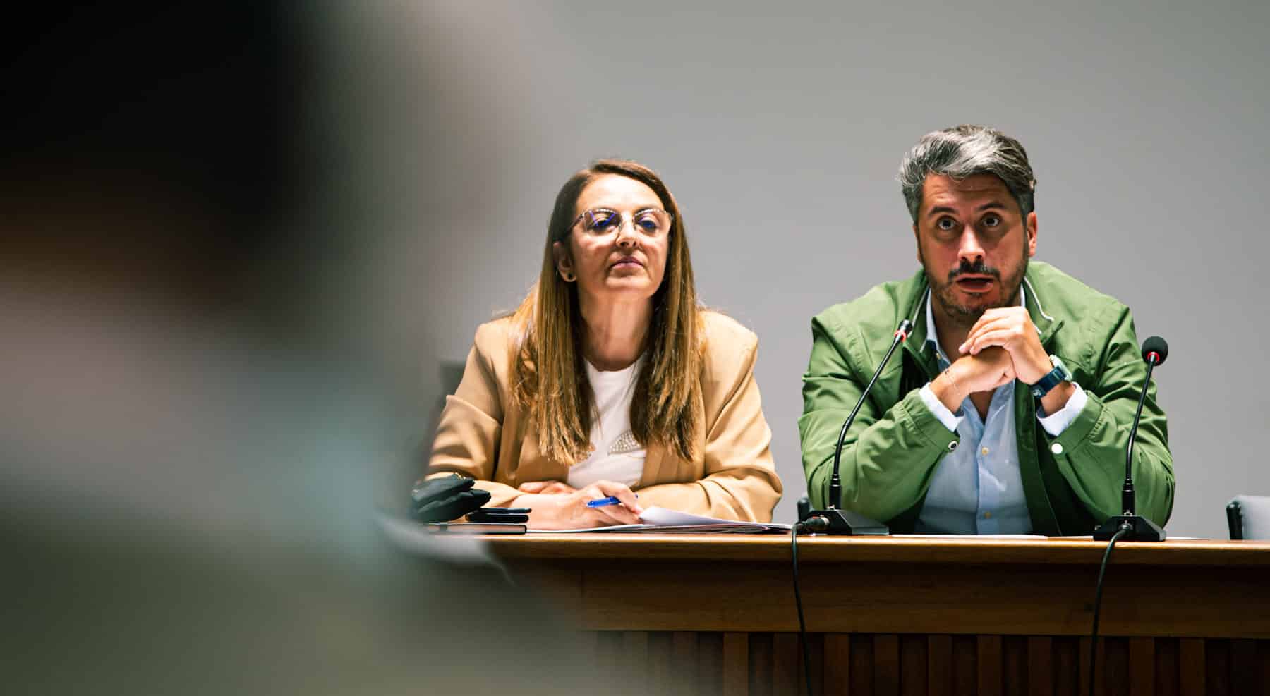 María Cruz y Luis Yeray Gutiérrez