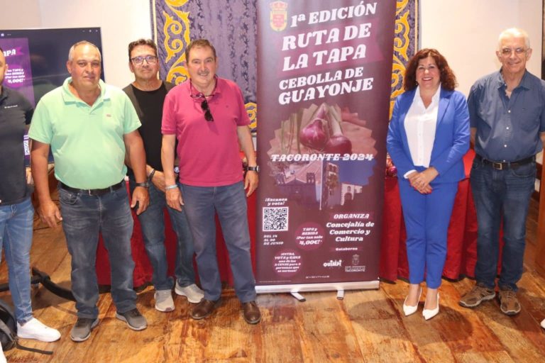 PRESENTACIÓN I RUTA DE LA TAPA DE LA CEBOLLA DE GUAYONJE