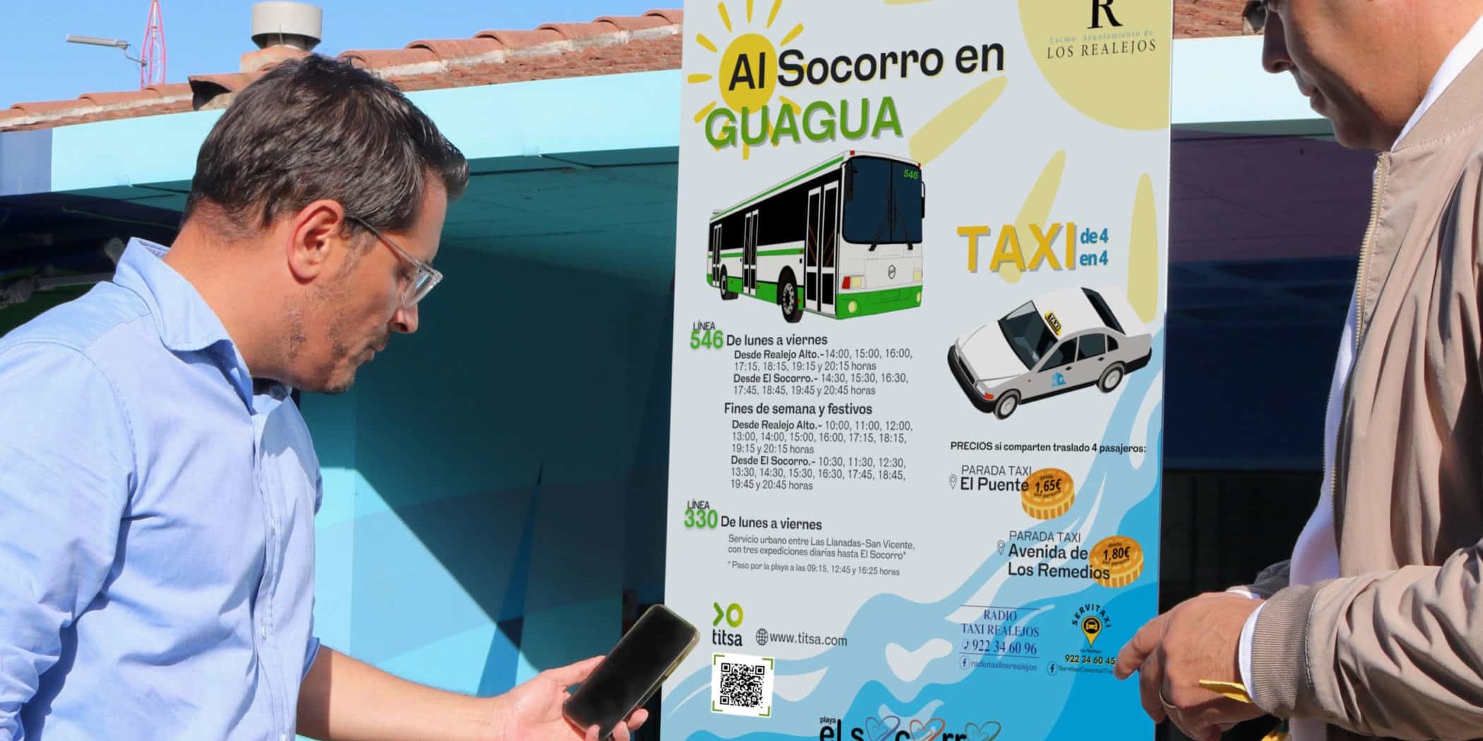 Recurso alcalde y concejal Transportes paneles informativos guaguas