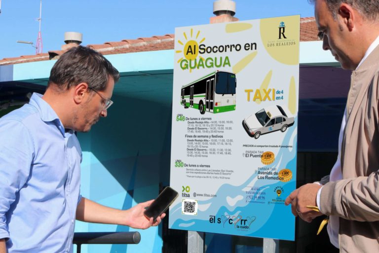 Recurso alcalde y concejal Transportes paneles informativos guaguas
