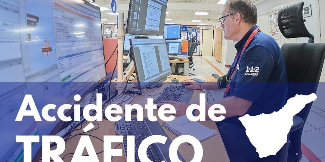 VARIOS HERIDOS EN UNA COLISIÓN ENTRE UNA MOTO Y UN COCHE EN EL TÚNEL DE LA TRES DE MAYO 16-6-24