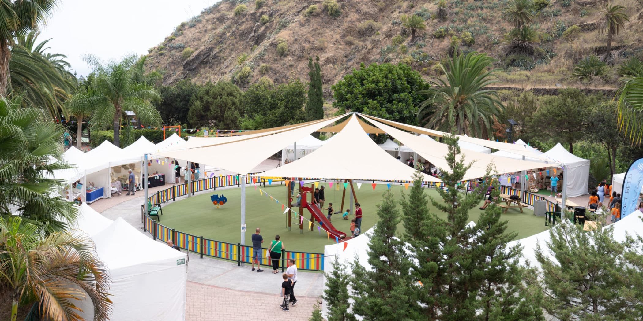 160724 Edición de 2023 de la feria de artesanía y comercio de Hermigua