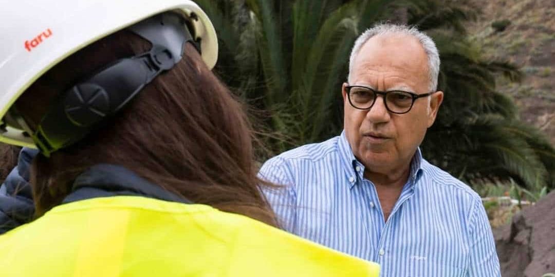180724 Casimiro Curbelo, presidente del Cabildo Insular de La Gomera