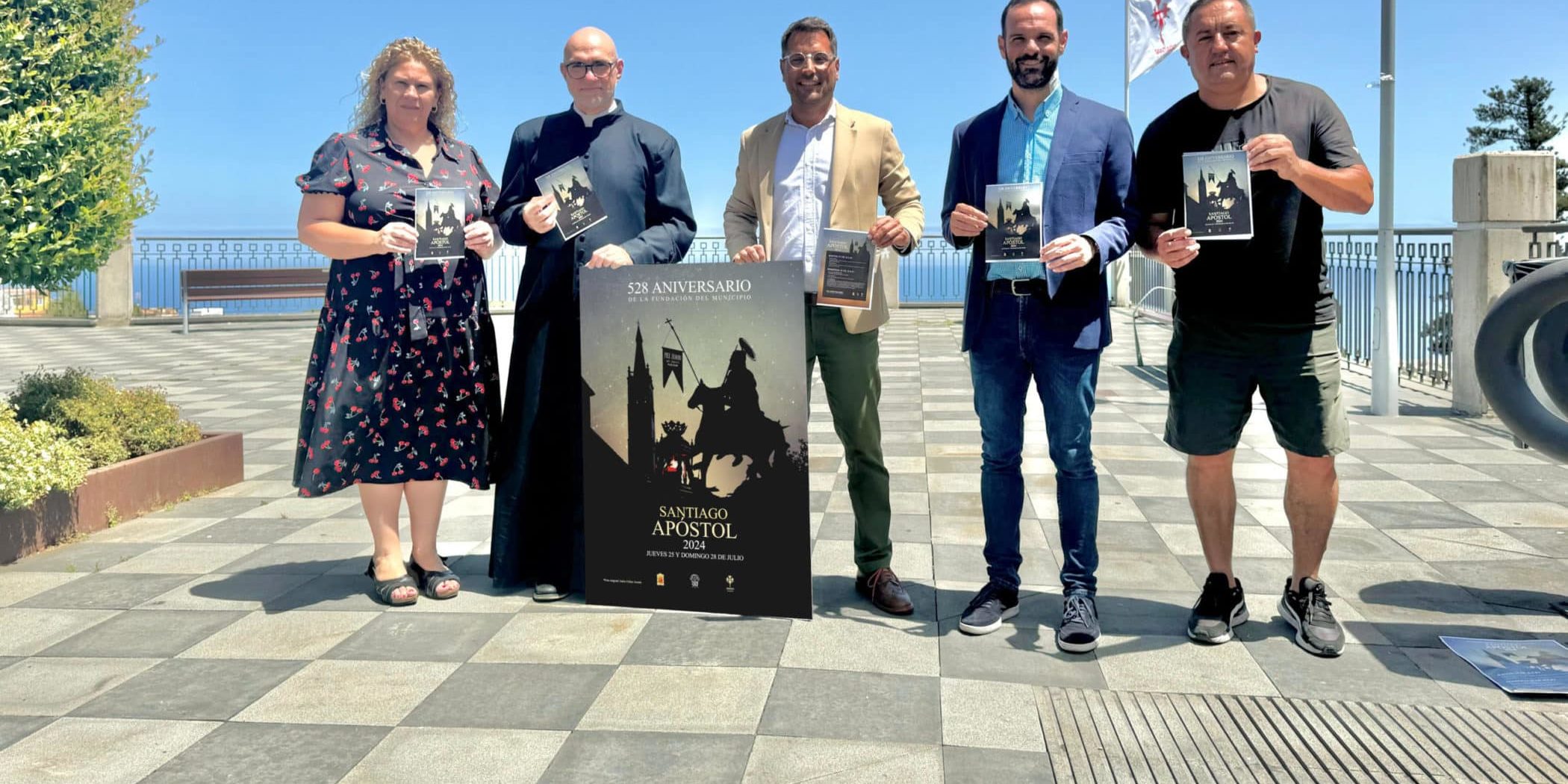 190724 Presentación cartel y actividades conmemoración Santiago Apóstol 2024