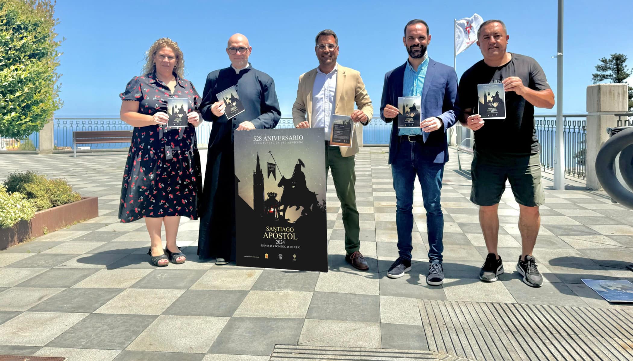 190724 Presentación cartel y actividades conmemoración Santiago Apóstol 2024