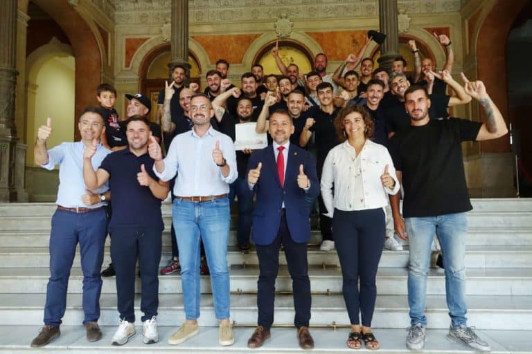 240704 Recepción Añaza fútbol