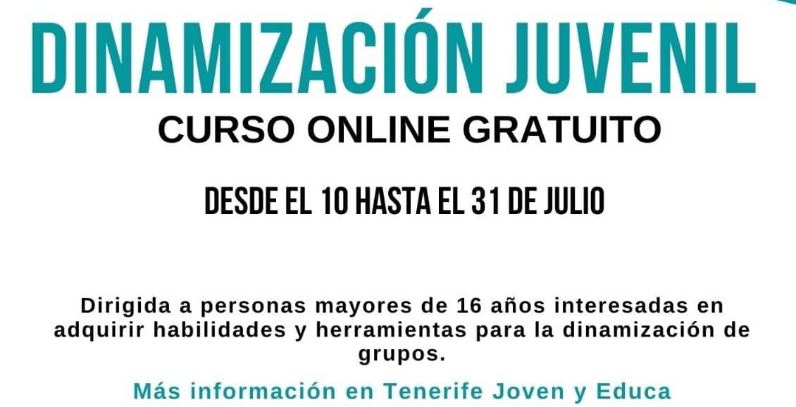 CARTEL CURSO DINAMIZACIÓN