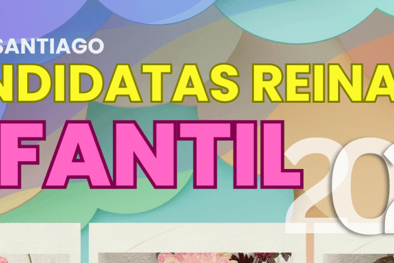 Candidatas infantiles fiestas Puerto de Santiago 2024