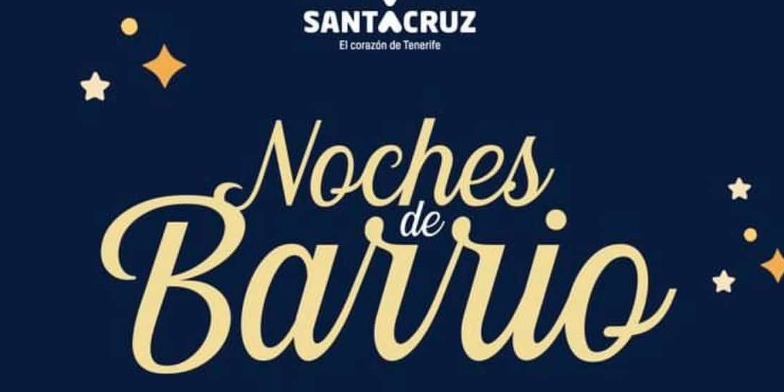 Cartel Noches de Barrio