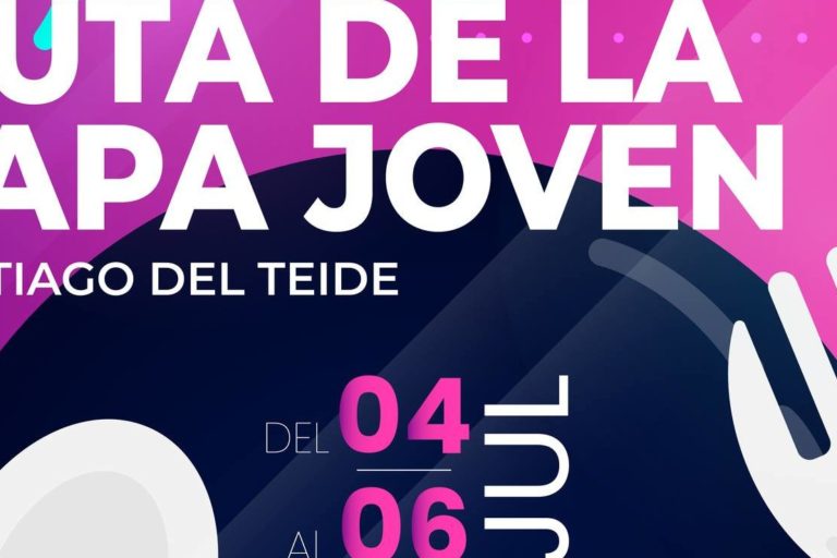 Cartel Ruta de la Tapa Joven