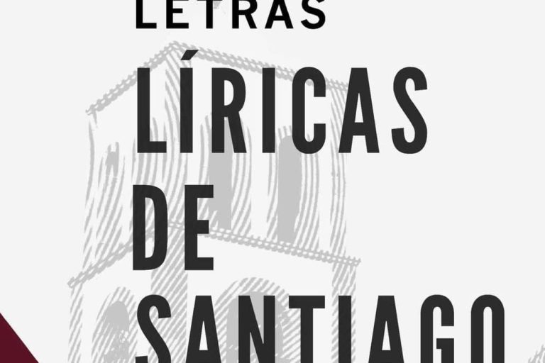 Cartel VIII edición del Concurso Letras Líricas de Santiago 2024