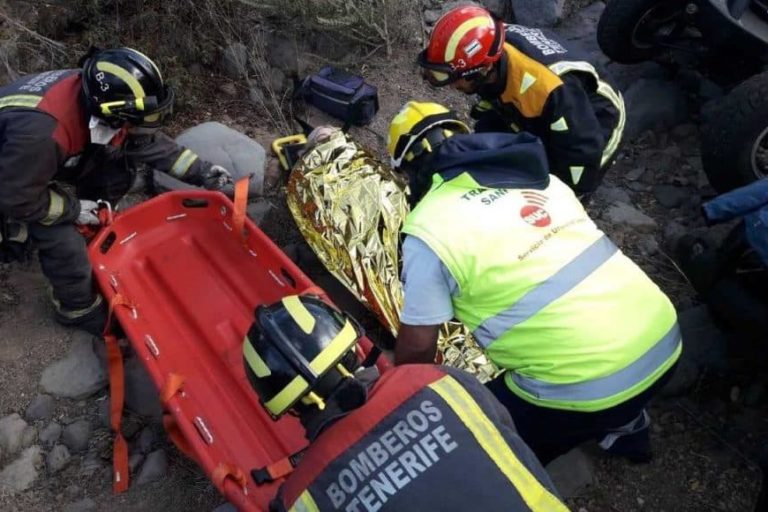 DOS HERIDOS EN UN ACCIDENTE DE QUAD EN VILAFLOR 30-7-24