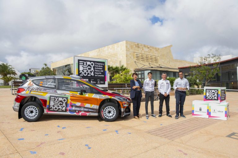 FOTO. ExpoDeca compite junto con Juan Carlos Quintana en la Copa de España de Rallyes de Tierra