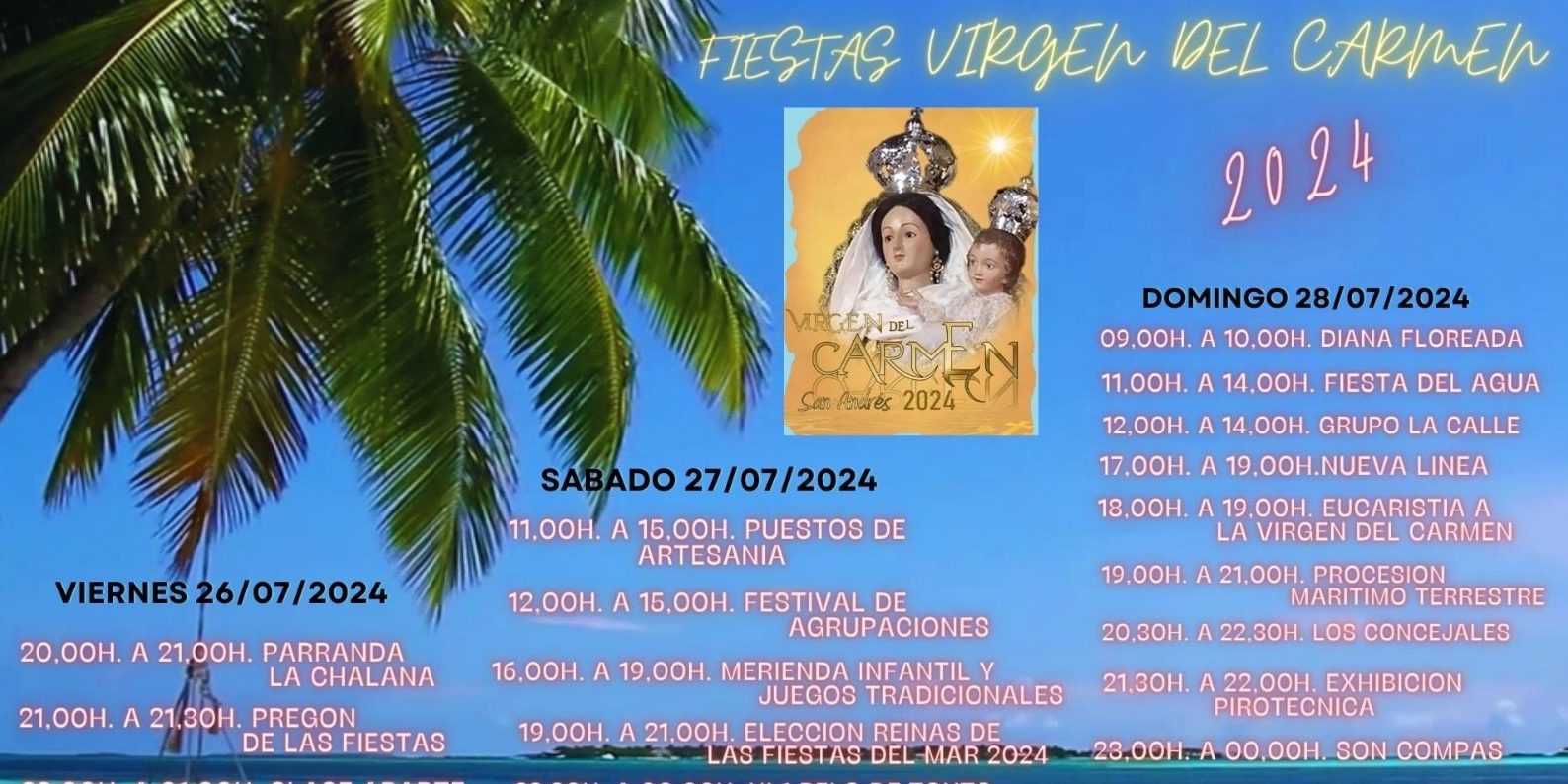 Foto Virgen del Carmen San Andrés