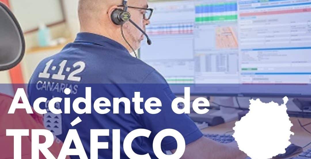 MOTORISTA HERIDO EN UN ACCIDENTE DE TRÁFICO-GRAN CANARIA 17-7-24