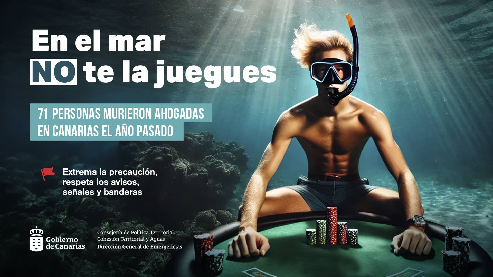 RECOMENDACIONES DEL GOBIERNO ANTE EL MAL ESTADO DEL MAR EN CANARIAS 30-7-24