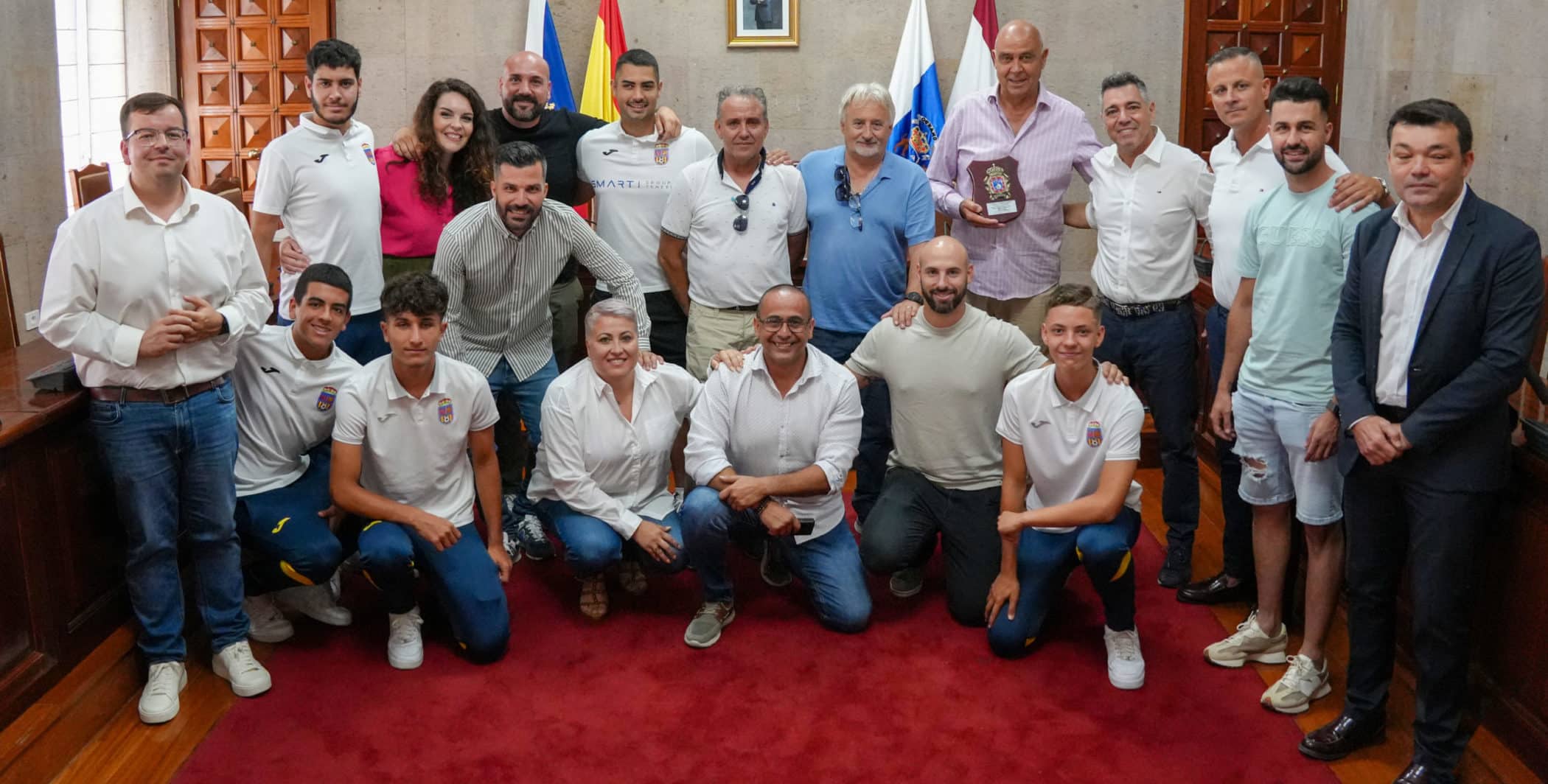 Recibimiento al CD San Isidro 2