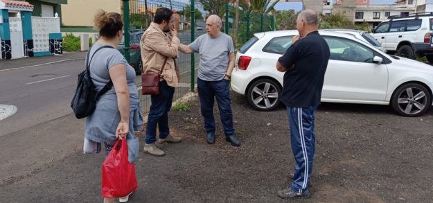 Rubens Ascanio en la visita del Camino de La Villa 1