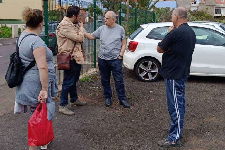 Rubens Ascanio en la visita del Camino de La Villa 1