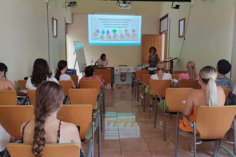 Sesión de la Universidad de Verano de La Gomera en Agulo