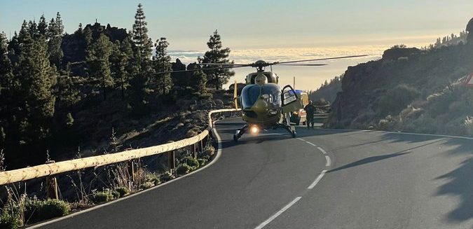 UN CICLISTA FALLECE EN ADEJE 30-6-24