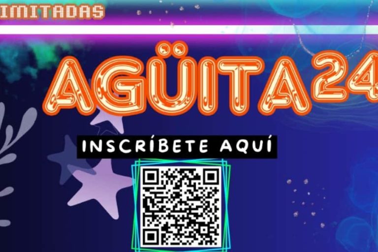 cartel aguita veritcal
