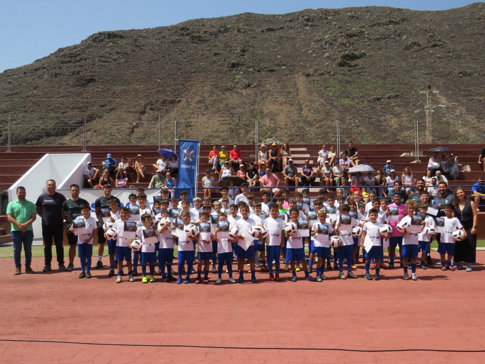090824 Clausura del Campus Suma del CD Tenerife en La Gomera