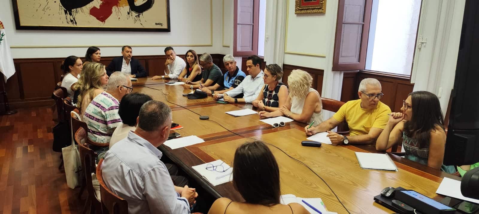 240731 Reunión Ayuntamiento