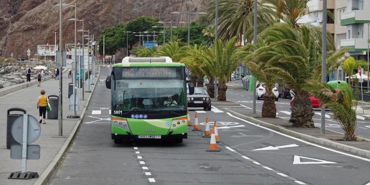 240814 Carril bus Las Teresitas