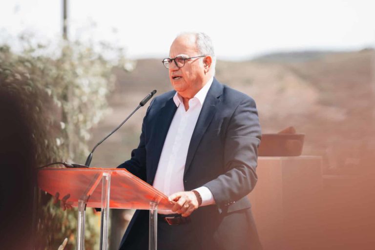 280824 Casimiro Curbelo, presidente del Cabildo de La Gomera