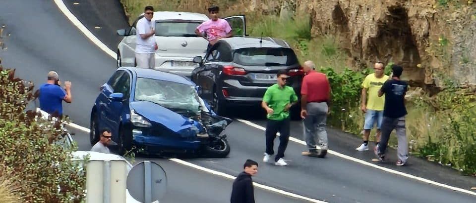 ACCIDENTE EN LA TF-5 LOS REALEJOS 13-8-24