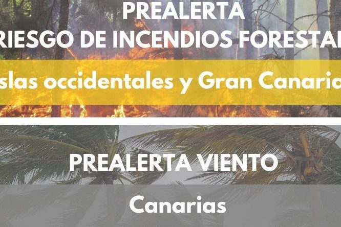 ACTUALIZACIÓN DEL TIEMPO EN CANARIAS-AVISOS 14-8-24