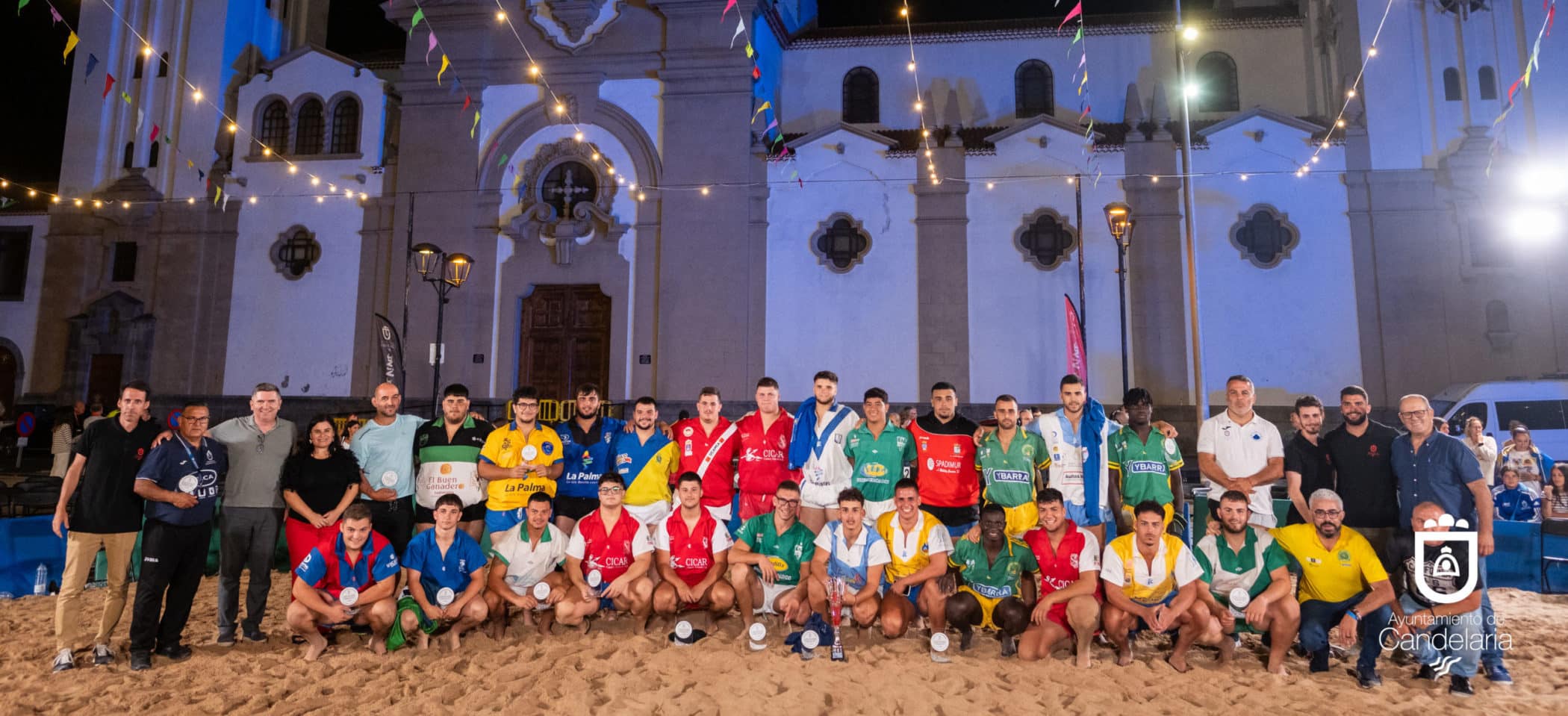 CANARIAS BREGA CON 70 LUCHADORES EN CANDELARIA 13-8-24