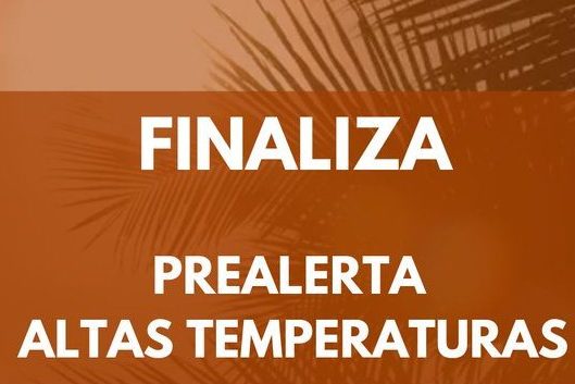 FINALIZA PREALERTA POR ALTAS TEMPERATURAS 14-8-24