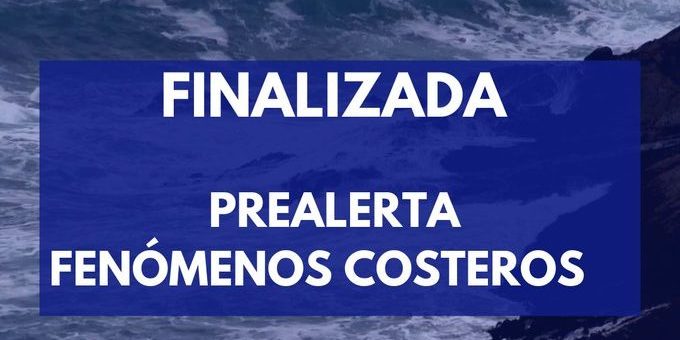 FINALIZADA LA PREALERTA POR FENÓMENOS COSTEROS EN CANARIAS 25-8-24