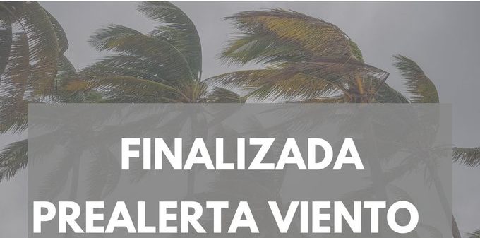 FINALIZADA PREALERTA EN CANARIAS POR VIENTO 20-8-24