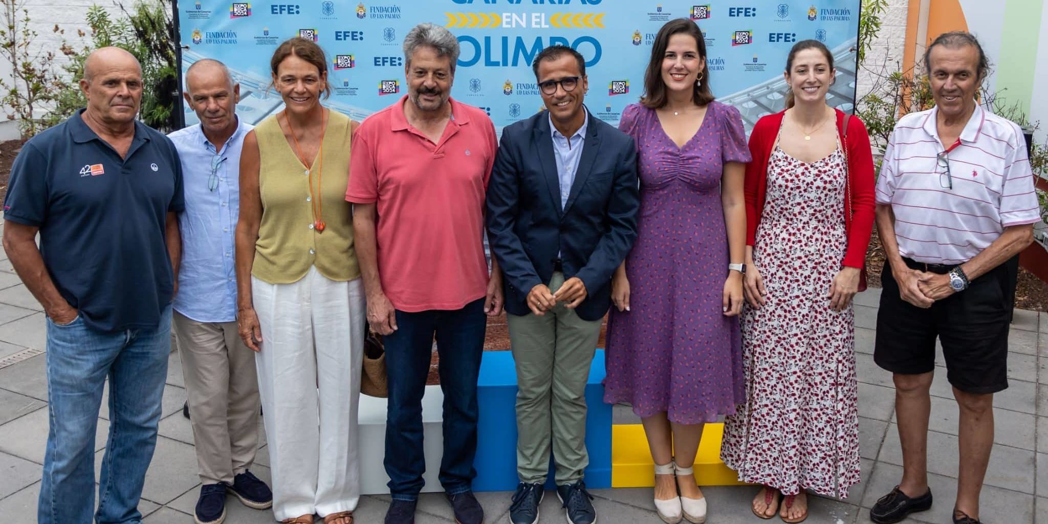 FOTO. Inauguración de la exposición Canarias en el Olimpo en Las Palmas de Gran Canaria (1)