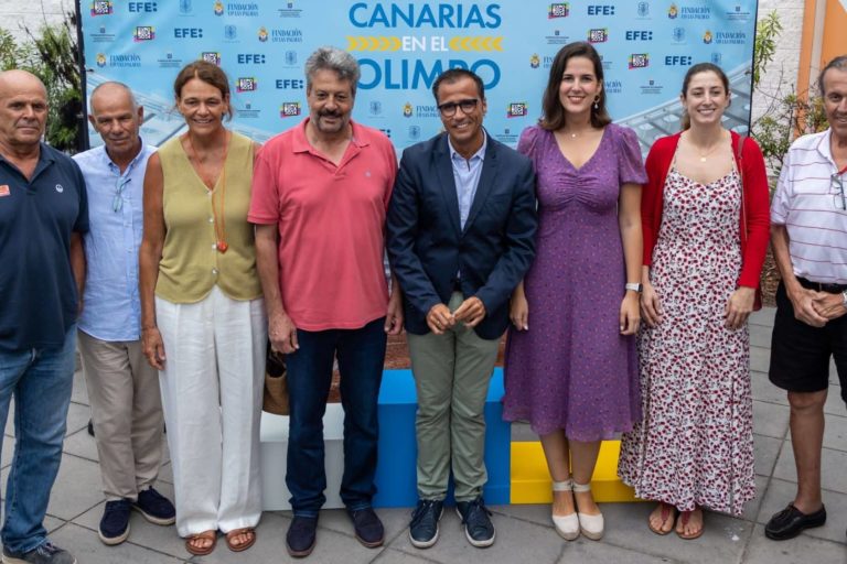 FOTO. Inauguración de la exposición Canarias en el Olimpo en Las Palmas de Gran Canaria (1)
