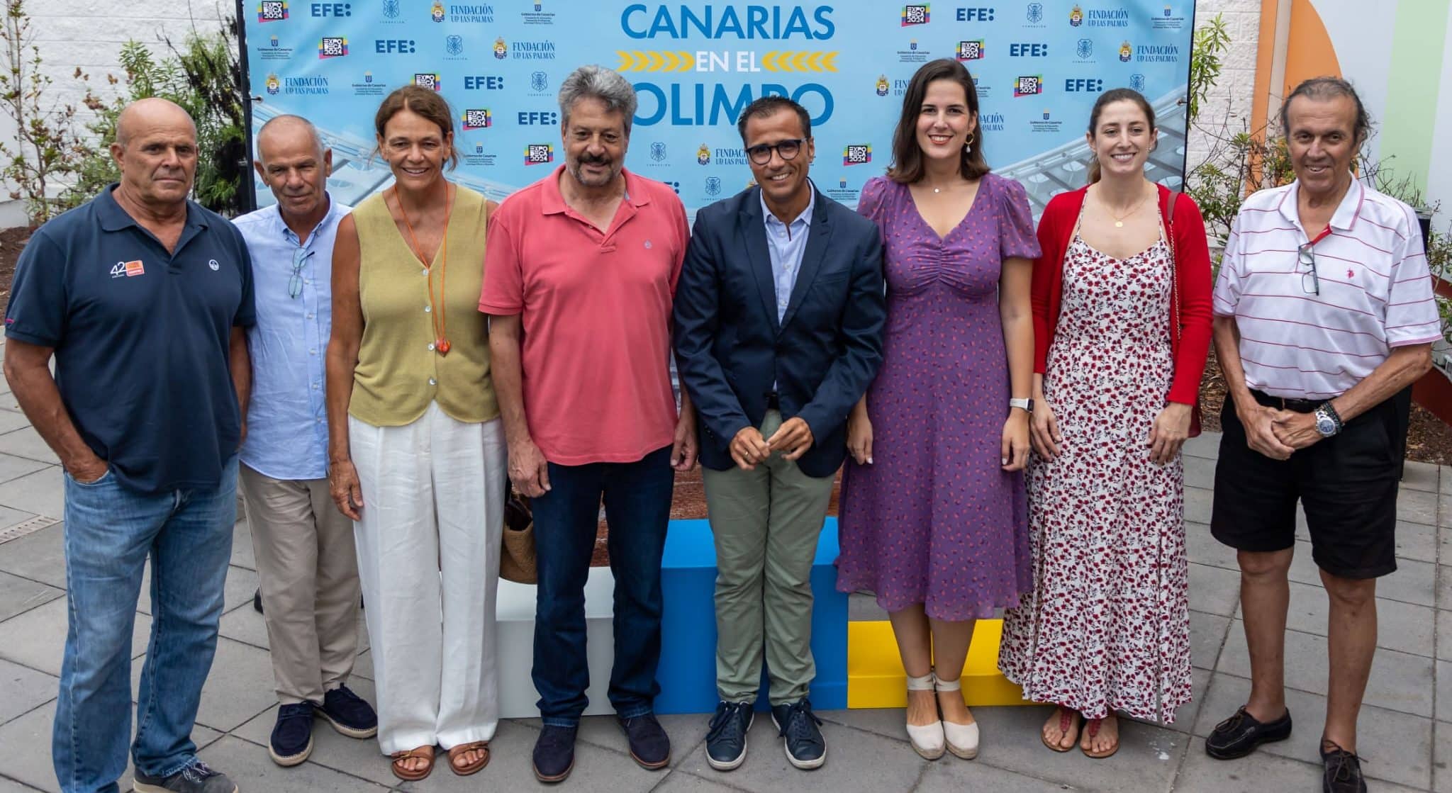 FOTO. Inauguración de la exposición Canarias en el Olimpo en Las Palmas de Gran Canaria (1)