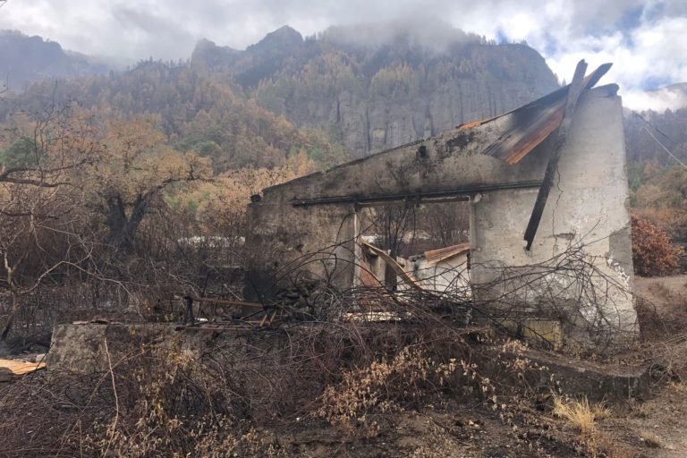 Foto de daños incendio 2023
