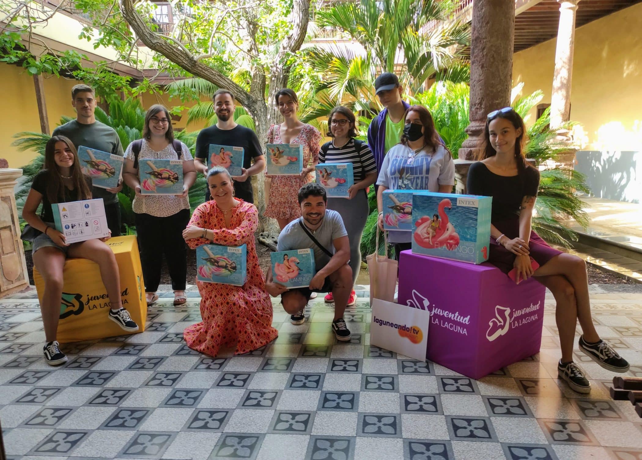Imagen de archivo de una de las acciones de Juventud del mandato pasado – LaguneandoTV