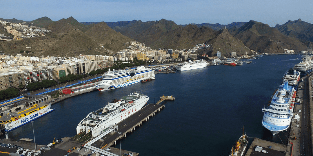 LLEGADA DE CRUCEROS A PUERTO DE TENERIFE HASTA DICIEMBRE 29-8-24